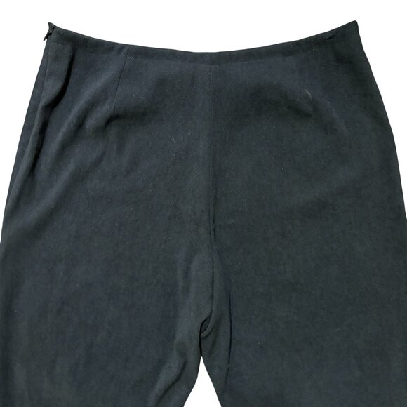 NWT VTG J.JILL High Rise Stretchy Bootcut Trouser Pants in Black SZ 10 - Picture 4 of 10